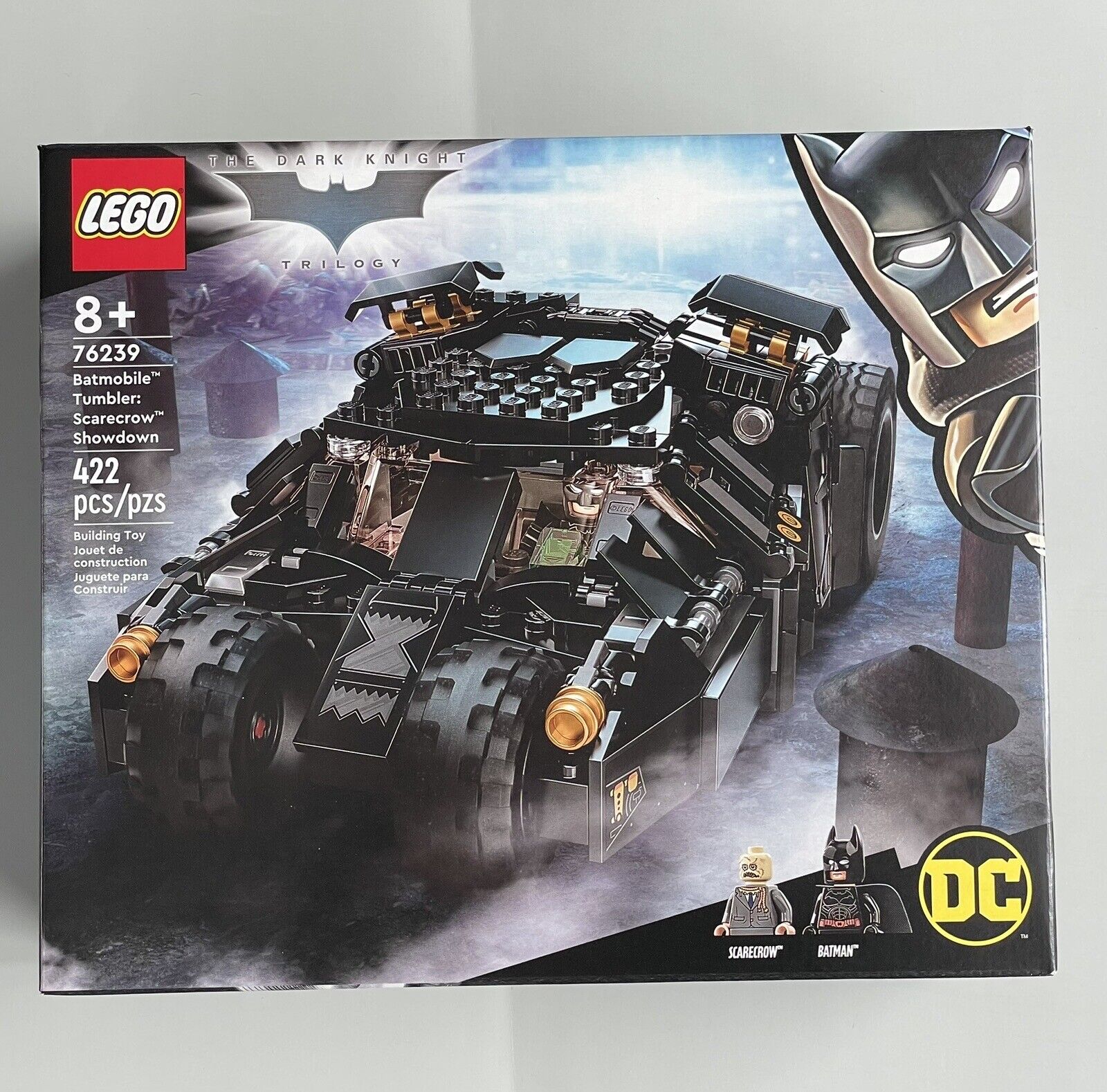 LEGO Batman The Dark Knight Trilogy Batmobile Tumbler Scarecrow Showdown #76239