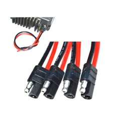 Motorola base radio repeater mototobo power cords. Length: 30 cm.