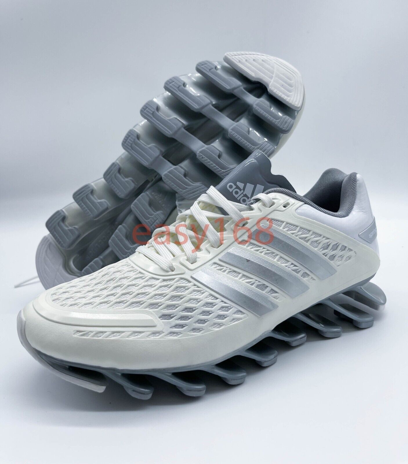servidor Embajador Oblongo New ADIDAS Springblade Razor White Sprintweb J M21922 Sz 4.5 Running Shoes  | eBay