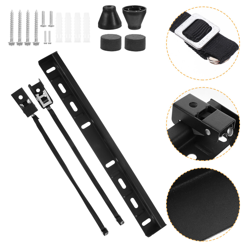 Studless Tv Mount Renter Friendly Wall Universal Stand Bracket-image