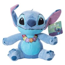 Disney Stitch Hawaiian Style Plush Toy Stuffed Animal 8.5 inch. NWT Soft