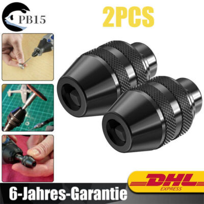 2PCS Schnellspannbohrfutter für Dremel Model 3000 395 4000 400 300 398 8200 4486