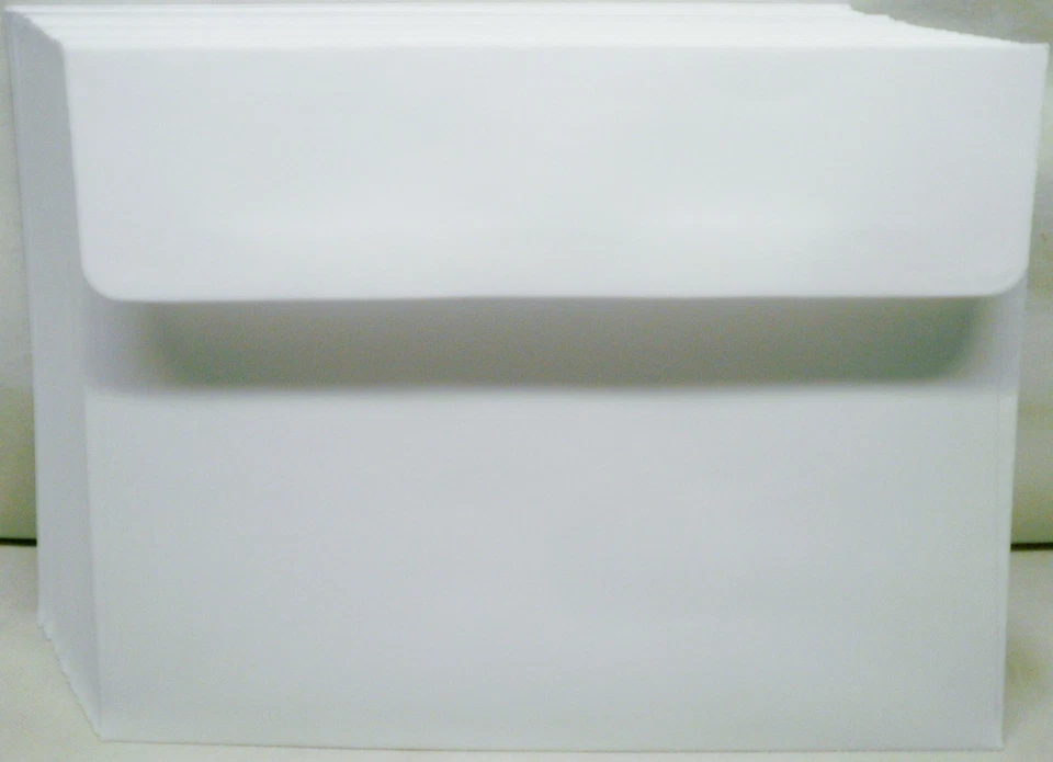 45 Wilton White Envelopes ONLY 4-3/8” High x 5-3/4” Wide - Image 3 of 4