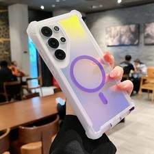 For Samsung Galaxy S26 S25 Ultra S24 S23 Shockproof Mag Safe Case Rugged Cover