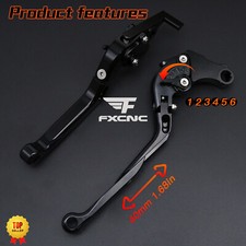 per Honda Crosstourer (DCT) 2014-2018 2017 2016 Leva Frizione Freno Pieghevole Nero