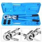 Preßzange Alu Verbundrohr PEX PE-X 16-32mm Presszange U Rohrpresse Pressbacke DE