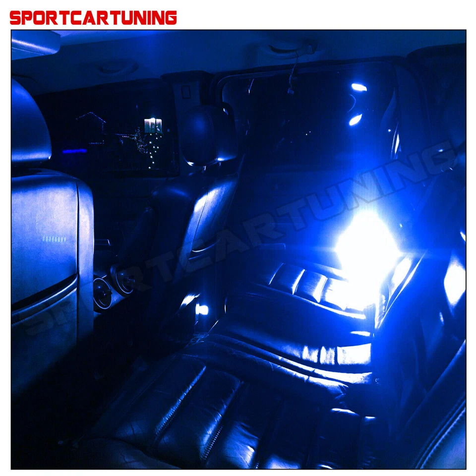 Pair LED Door Courtesy Light For Chevy GMC Sierra Silverado Suburban Tahoe Yukon - Image 4 of 4