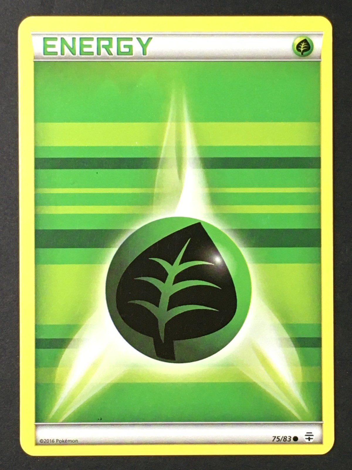 Pokemon TCG Grass Energy 75/83 20th Anniversary Generations Regular Common LP