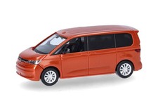 HERPA,VOLKSWAGEN Multivan metallic orange, 1/87, HER431156