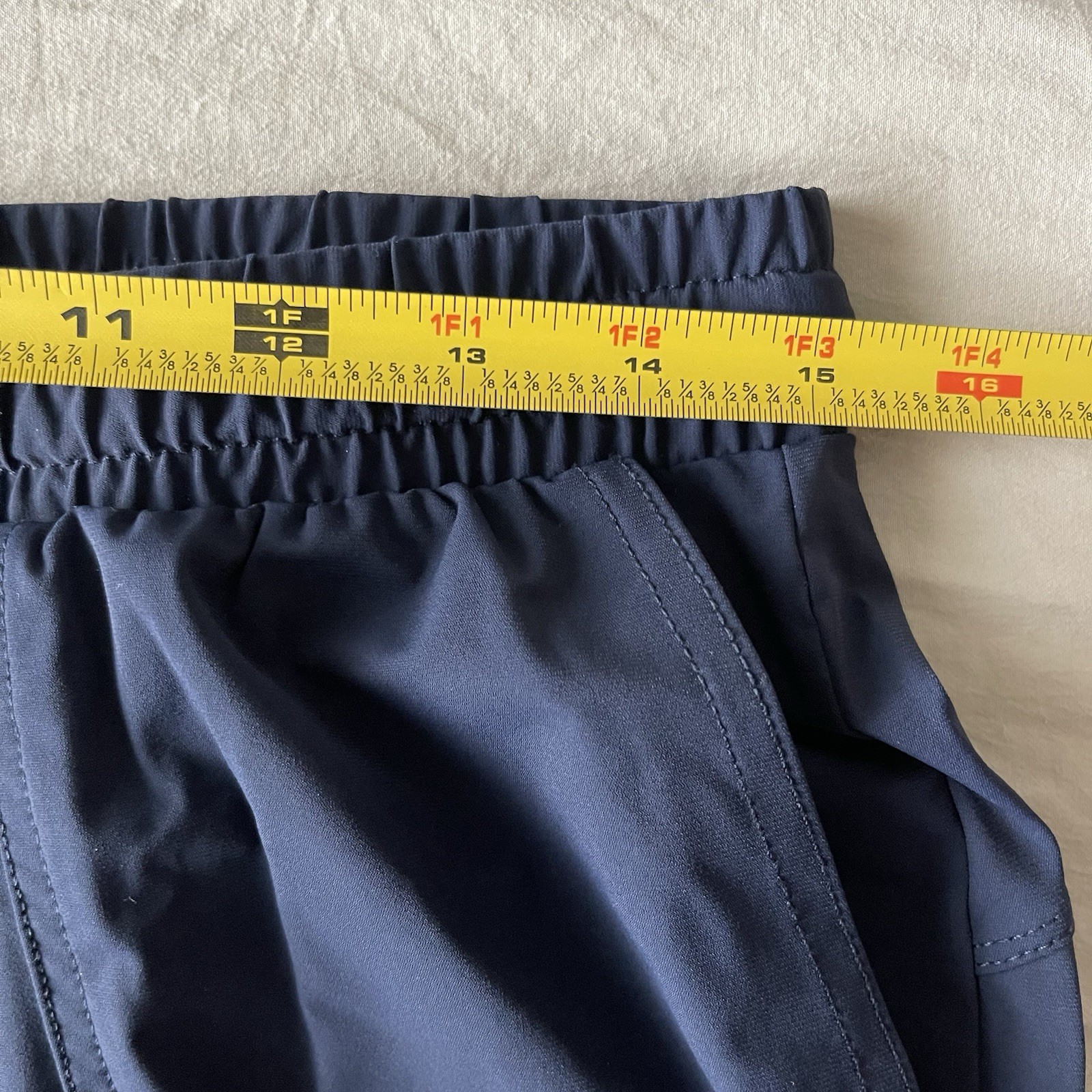 Fabletics Navy Joggers Size Medium Lightweight - image 4
