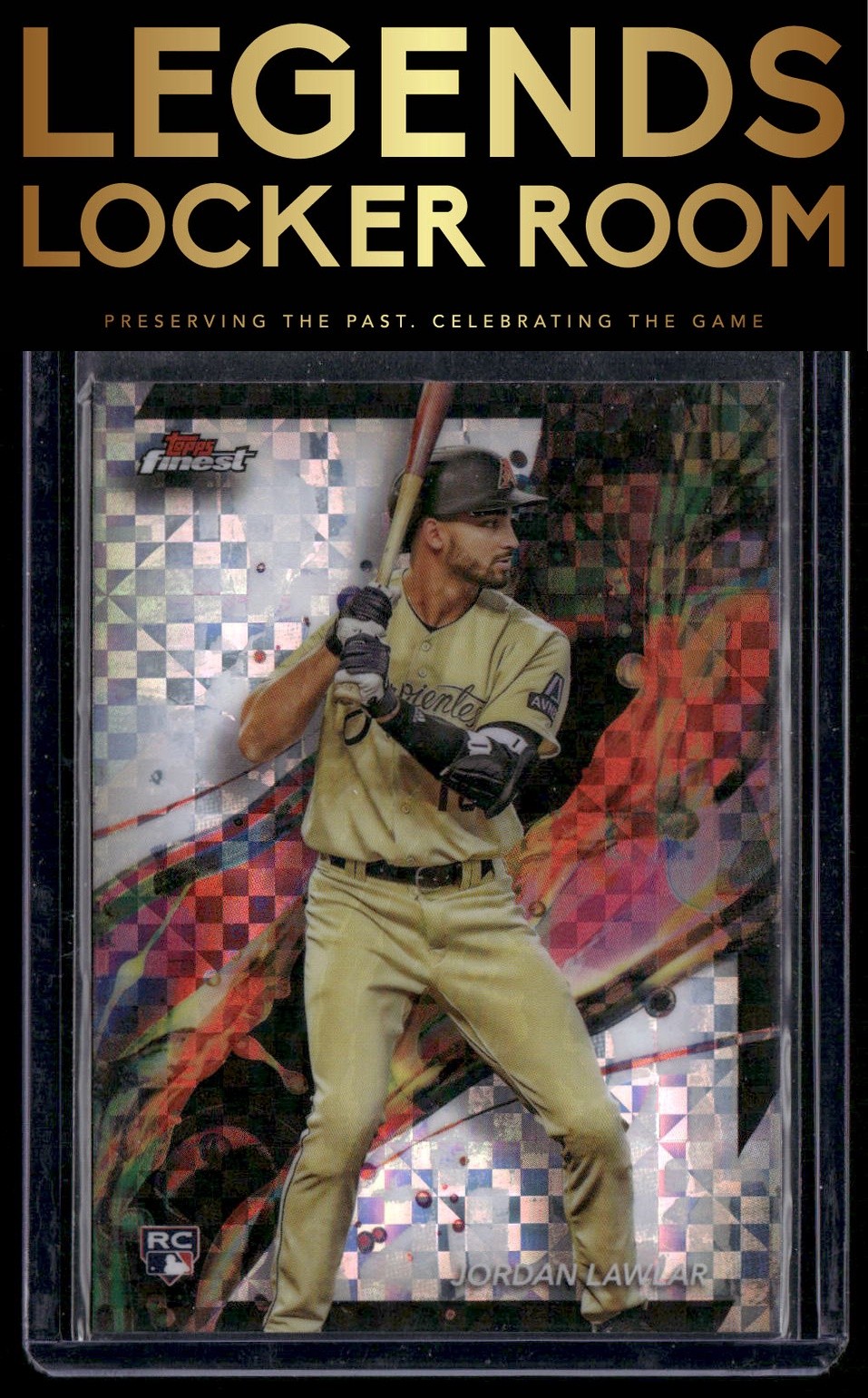 2024 Finest #95 Jordan Lawlar Checkerboard Refractors