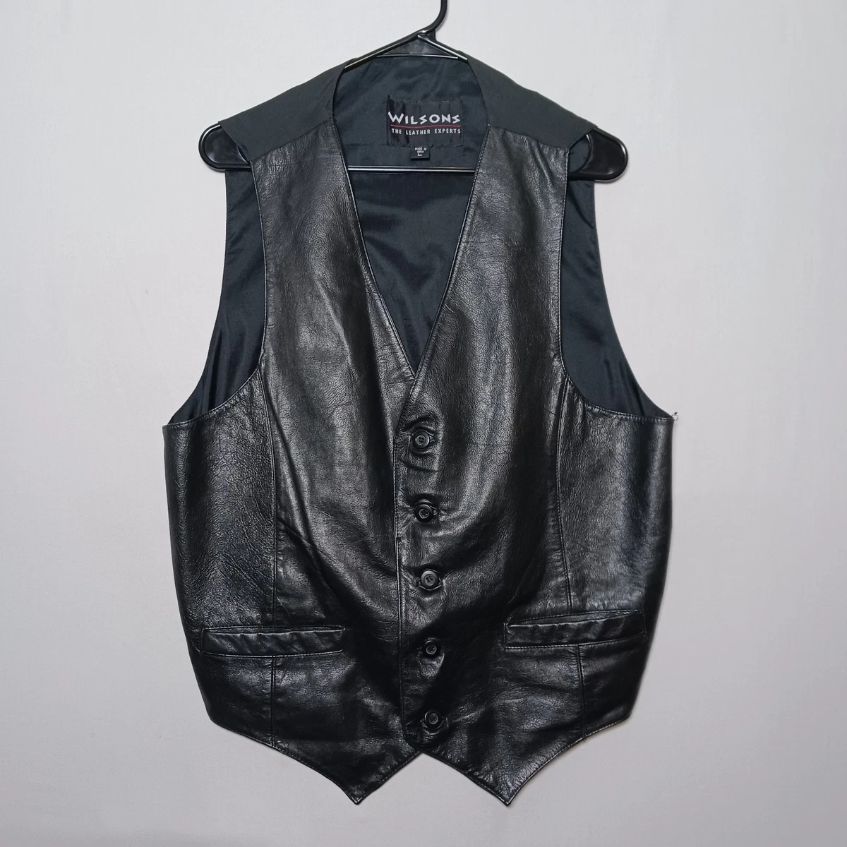 Wilsons Leather Black Vests for Men for Sale | Shop New & Used | eBay