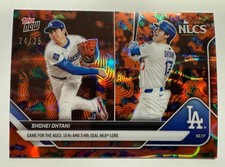 2025 Topps Now Shohei Ohtani #884 Historic Game 10Ks/3HRs #24/25 *** OPAL CHROME