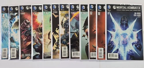 Mortal Kombat X (2015) 1 - 12 Set - Blood Ties Blood Gods Blood Island - DC