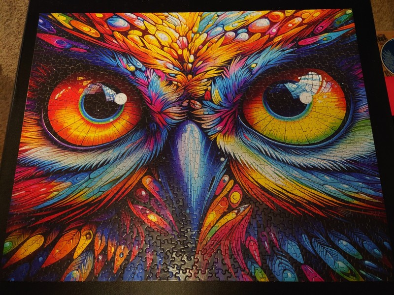 Complete. "Look of the Wild" 1000 pc jigsaw puzzle from Springbok.