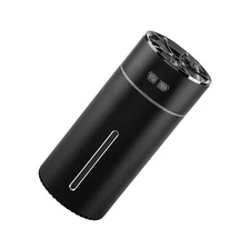300ml Aluminum Waterless Essential Aroma Oil Diffuser Car Air Humidifier
