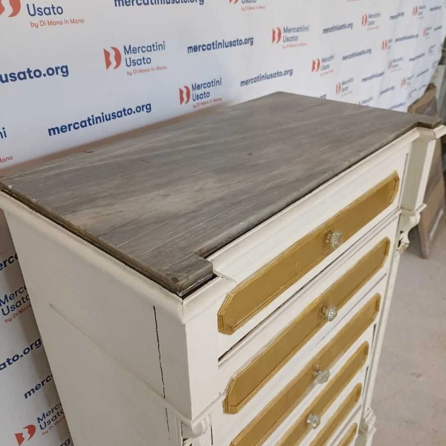 Settimanale Antico in Stile Eclettico Shabby Chic Italia XX Secolo - Immagine 3 di 4