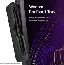 Wacom Pro Pen 3 Tray ACK44827Z , Black, USA- Open box, unused, free shipping