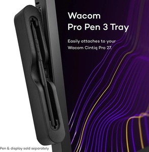 Wacom Pro Pen 3 Tray (ACK44827Z), Black, USA- Open box, unused, free shipping