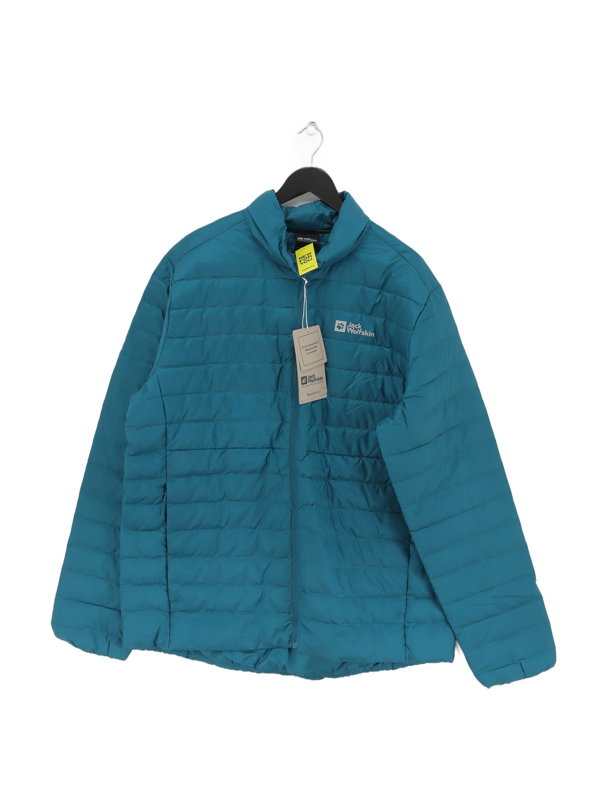 ALTRA Cappotto uomo Jack Wolfskin XXXL blu poliestere con altro soprabito nuovo con etichette