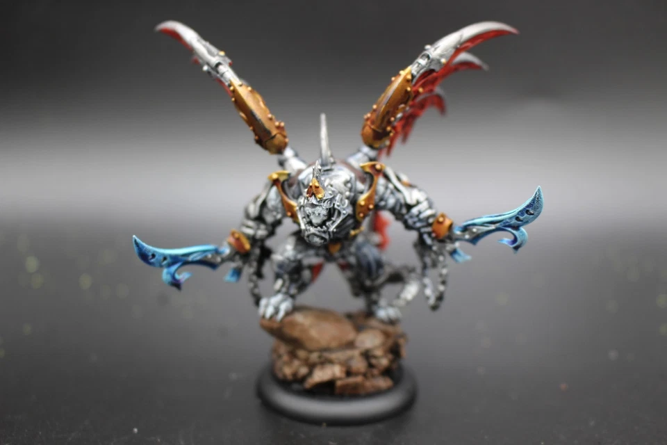 Warmachine Hordes Khymera Fragmento Nocturnos Comando Arrancador Ejército Pintado Foto 3 de 4