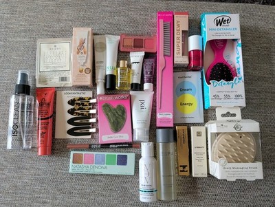 23 Produkte großes Beauty Paket - Hautpflege, Haare, Make-up & Zubehör - UVP 295£