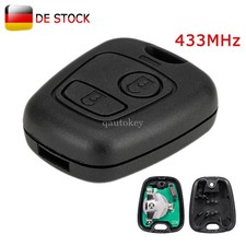433MHz Funk Schlüssel VA2 ID46 Chip für Citroen C1 C2 C3 Peugeot 107 207 307