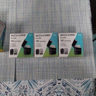 accu-chek guide test strips 100 