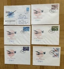Postal stationery FDC SST Soviet Union aviation aircraft glider model flight Moscow