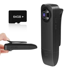Best Mini Body Camera 1080P FHD Cam with Ultra-Wide Angle Lens 360 Minutes for