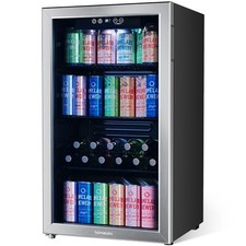 hOmeLabs 120 Can Beverage Refrigerator Cooler...