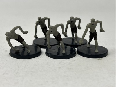 D&D Miniature   Harbinger #63 Ghoul   Common (Lot of 5 NM, No Cards)
