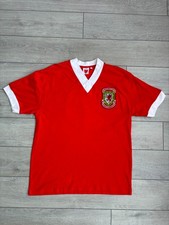 Wales v Scotland 1956 Football Shirt Soccer Jersey Official Replica Retro Size L