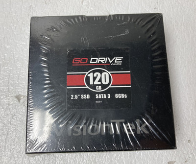 Visiontek Go Drive 120GB 2.5'' SSD SATA Internal Solid State Drive New-Sealed