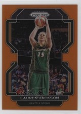 2022 Panini Prizm WNBA Orange Prizm 20/49 Lauren Jackson #10 5l1