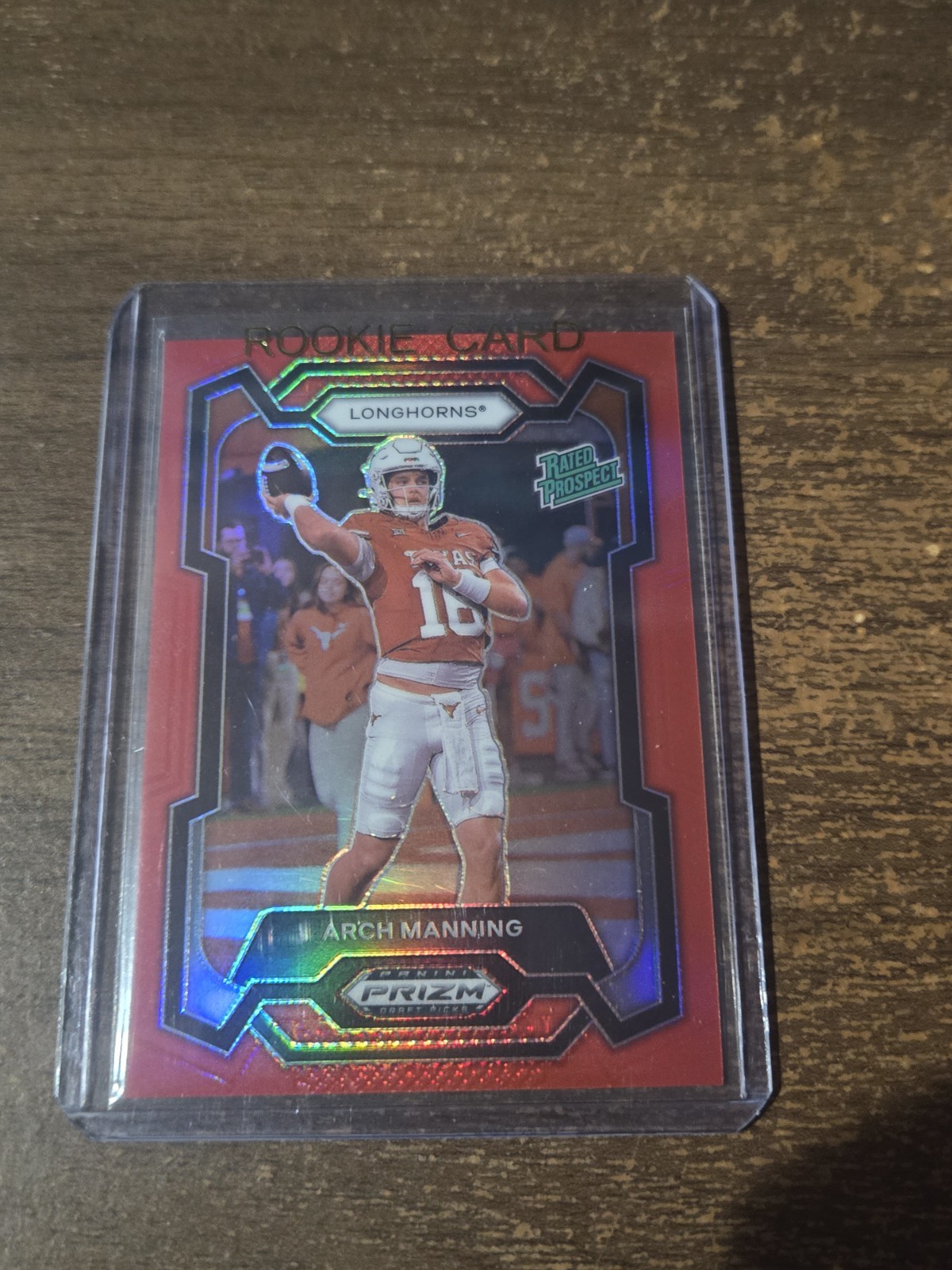 2024 Panini Prizm Draft Picks - Rated Prospect Arch Manning #192 Red Prizm /299