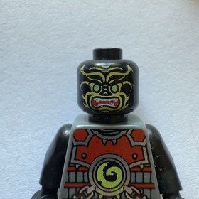LEGO Ninjago Minifig STONE ARMY SCOUT - Red Face Yellow Red Quiver Minifigure