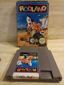 Rodland Nintendo Nes Gig Pal A ITA Very Rare Game In  Original Box
