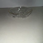 Vintage Small Clear Federal Glass Decorative Bowl- 6 inches wide & 1.5" tall