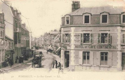 WIMEREUX Boulogne-sur-Mer 62 Pas-de-Calais Rue Carnot Hôtel et Café Continental