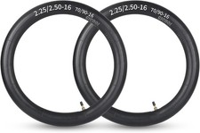 " 70/90-16 Dirt Bike Replacement Inner Tubes, 2 Pack with TR4 2.25/2.50-16