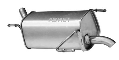 Endschalldämpfer 05.144 ASMET für OPEL CORSA C