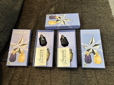 Thierry Mugler Alien 2 Pcs Mini Set Eau De Parfum For Women Luxury Gift- Qty 3