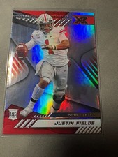 2021 Panini Justin Fields XR Chronicles Draft Picks Refractor