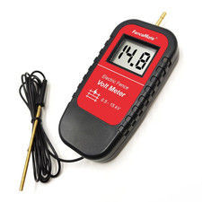 Digital Volt Meter for Electric Fence, Range up to 15,000 V (15 Kv), Fence Volta
