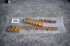 Terminal Grounding Bus Bar Brass Copper 4 PCS 214943-R1 B34