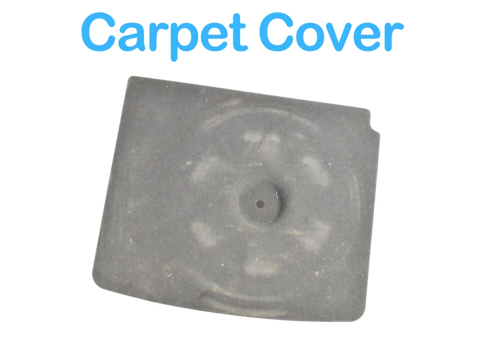 03-13 Maserati Quattroporte M139 Panel de cubierta de neumático de repuesto trasero negro 69299506 OEM Foto 3 de 4