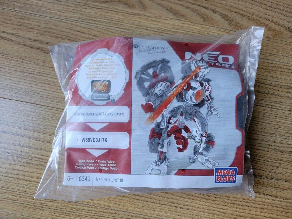 Neo shifters Mega Blocks 6349 Centar Zax (sealed contents