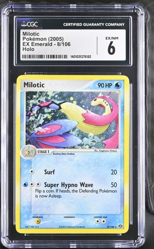 Milotic graded CGC 6 for sale on eBay