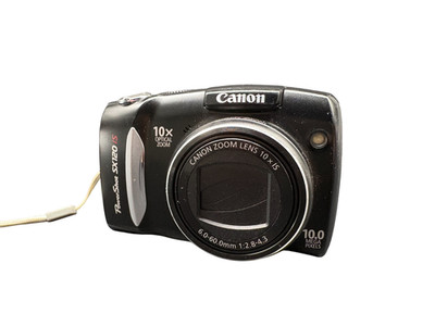 Canon PowerShot SX120 IS 6.0-60.0mm 1:2.8-4.3 10x Optical Zoom